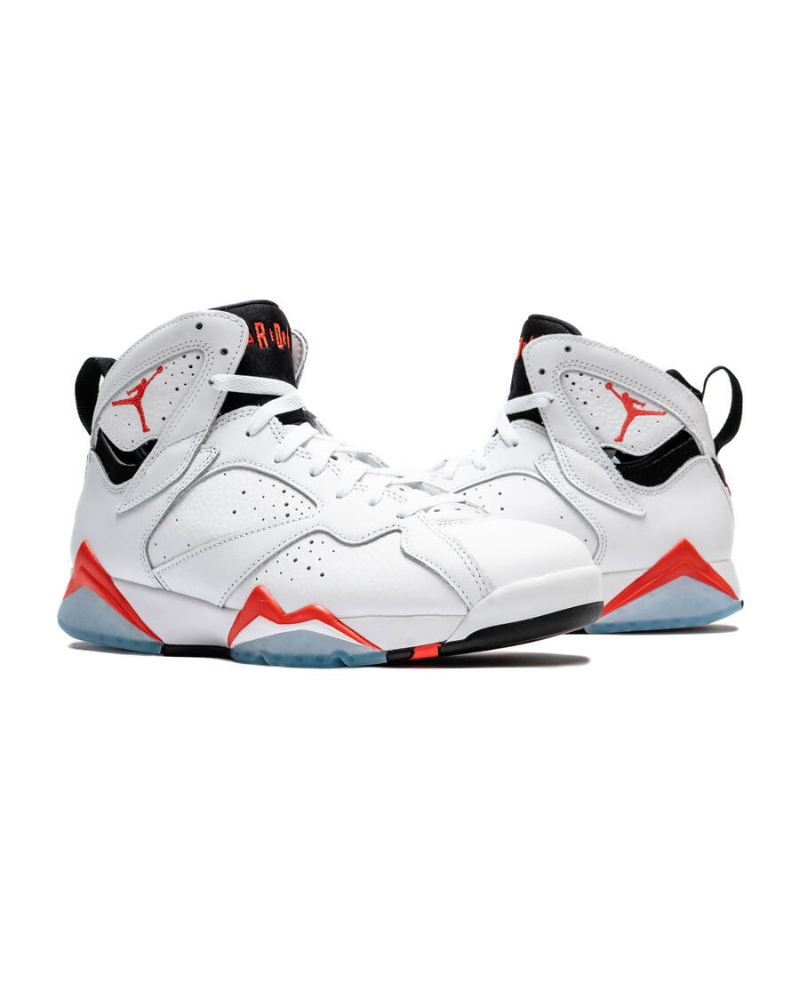 jordan retro 7 white and red